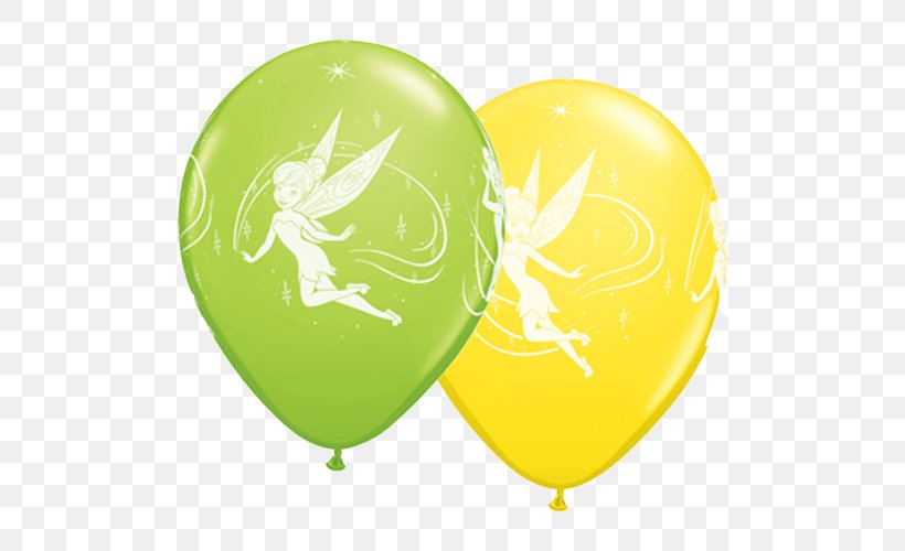 Balloon Birthday Children's Party Tinker Bell, PNG, 500x500px, Balloon, Bag, Balloon Modelling, Birthday, Blue Download Free