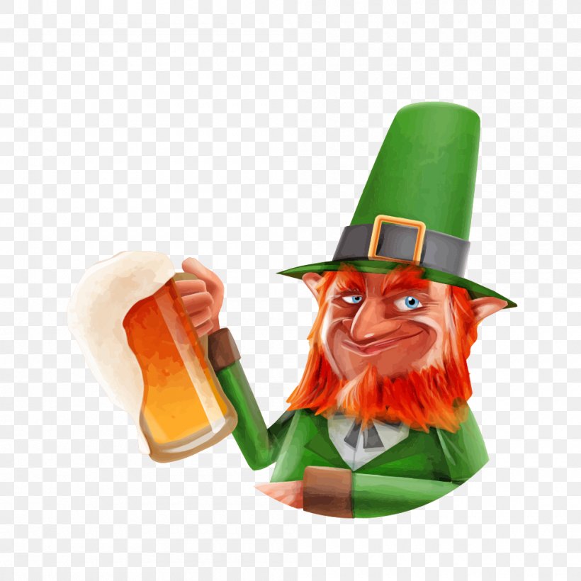 Beer Ireland Cartoon Illustration, PNG, 1000x1000px, Beer, Alcoholic Drink, Cartoon, Cup, Fictional Character Download Free