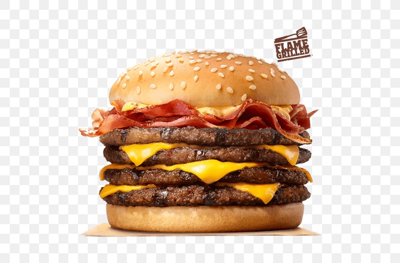 Hamburger Whopper Cheeseburger Big King Bacon, PNG, 500x540px, Hamburger, American Food, Bacon, Beef, Big King Download Free