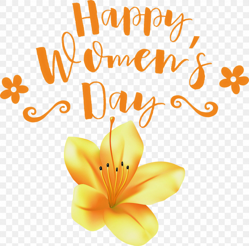 Happy Womens Day Womens Day, PNG, 3000x2963px, Happy Womens Day, Computer, Floral Design, Holiday, International Day Of Families Download Free