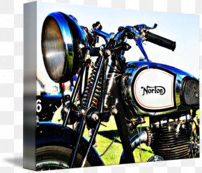 Motorcycle - Motorcycle Accessories Motor Vehicle Canvas Gallery Wrap PNG