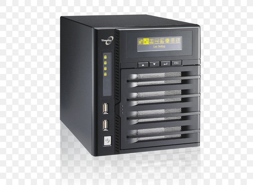 Network Storage Systems Thecus Serial ATA Hard Drives Computer Servers, PNG, 560x600px, Network Storage Systems, Computer Case, Computer Component, Computer Data Storage, Computer Hardware Download Free