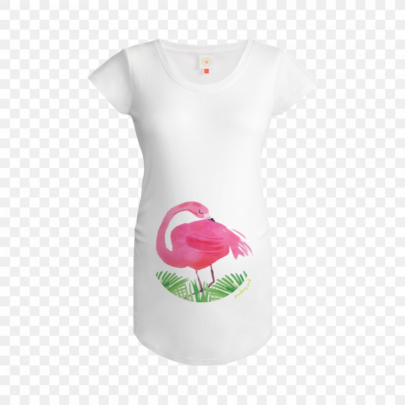 T-shirt Neck Sleeve Bird Pink M, PNG, 2000x2000px, Tshirt, Bird, Clothing, Neck, Petal Download Free