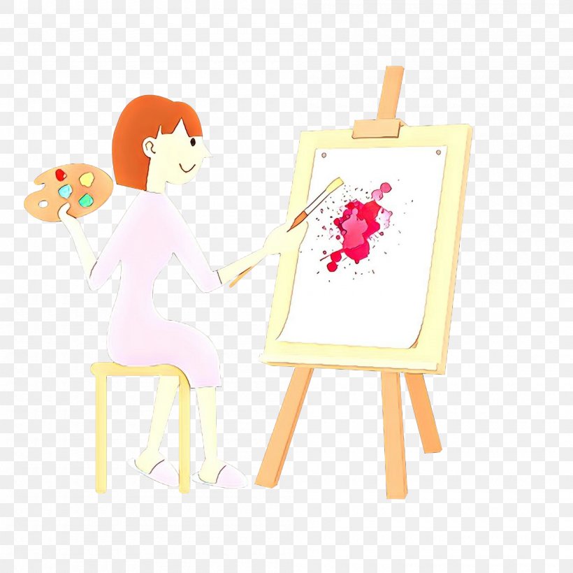 Easel Cartoon Furniture Fictional Character, PNG, 2000x2000px, Cartoon, Easel, Fictional Character, Furniture Download Free