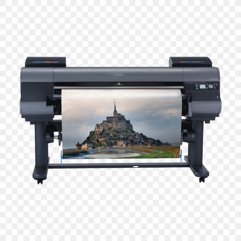 Inkjet Printing Wide-format Printer Ink Cartridge, PNG, 1843x1843px, Inkjet Printing, Canon, Color, Electronic Device, Imageprograf Download Free