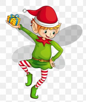 Santa Claus Christmas Elf Cartoon Illustration, PNG, 598x649px, Santa ...