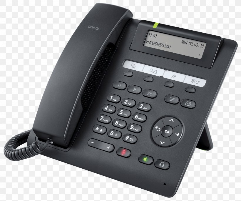 Unify Software And Solutions GmbH & Co. KG. Unify OpenScape Desk Phone CP200 Business Telephone System Unify OpenScape Desk Phone IP 55G, PNG, 2000x1667px, Unify Openscape Desk Phone Cp200, Answering Machine, Business Telephone System, Caller Id, Corded Phone Download Free