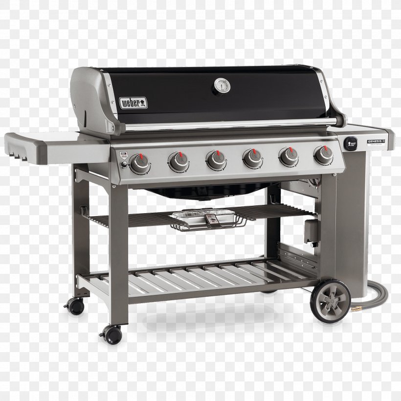 Barbecue Weber-Stephen Products Weber Genesis II E-310 Weber Genesis II E-610 Natural Gas, PNG, 1800x1800px, Barbecue, Cookware Accessory, Gas Burner, Gasgrill, Grilling Download Free