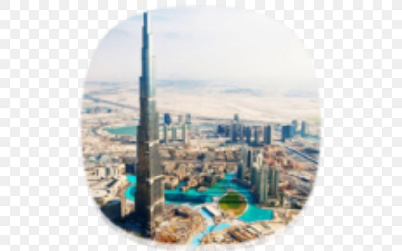 Burj Khalifa The Dubai Fountain Tower Android Skyscraper, PNG, 512x512px, Burj Khalifa, Android, Building, City, Dubai Download Free