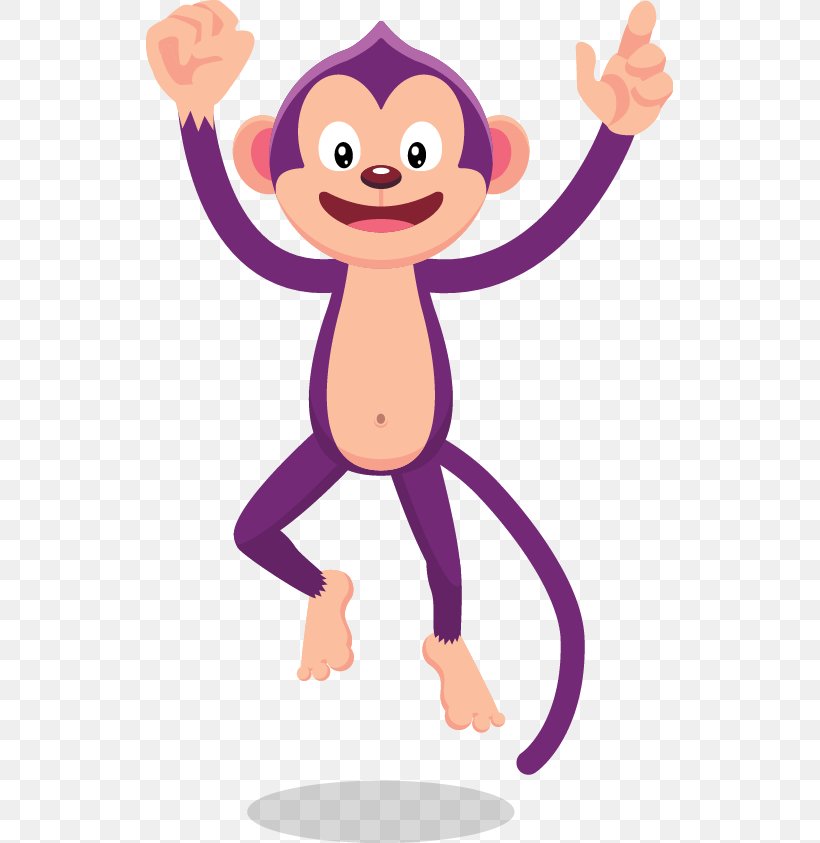 Clip Art Primate Illustration Monkey, PNG, 527x843px, Primate, Animated Cartoon, Animation, Cartoon, Fictional Character Download Free