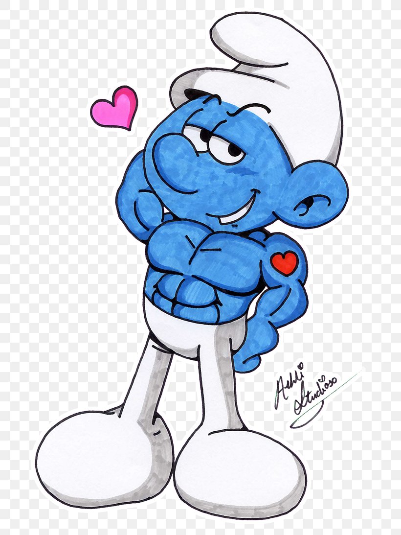 Hefty Smurf Smurfette King Smurf Gargamel Grouchy Smurf, PNG, 750x1093px, Watercolor, Cartoon, Flower, Frame, Heart Download Free