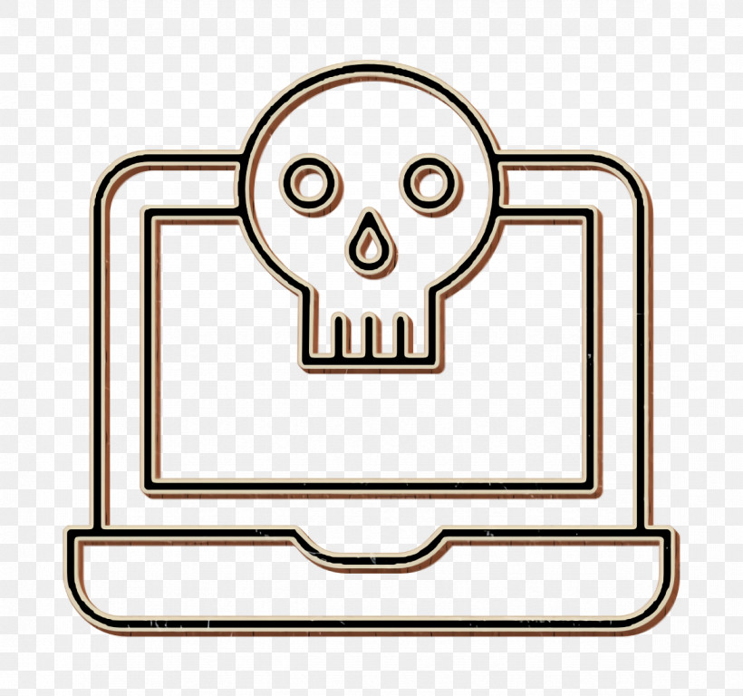 Skull Icon Laptop Icon Cyber Icon, PNG, 1176x1102px, Skull Icon, Cyber Icon, Head, Laptop Icon, Line Art Download Free