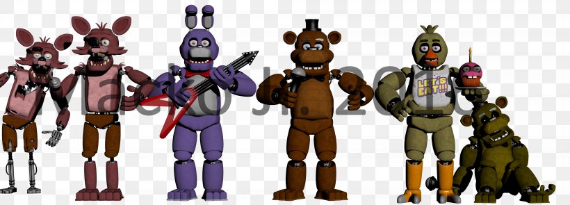 Five Nights At Freddy's 2 Bendy And The Ink Machine Character Animatronics, PNG, 4000x1440px, Bendy And The Ink Machine, Action Figure, Action Toy Figures, Animal Figure, Animatronics Download Free