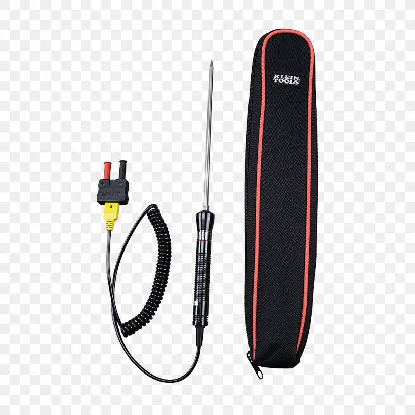 Klein Tools Multimeter Electronics Thermocouple, PNG, 1000x1000px, Klein Tools, Current Clamp, Electricity, Electronic Device, Electronics Download Free