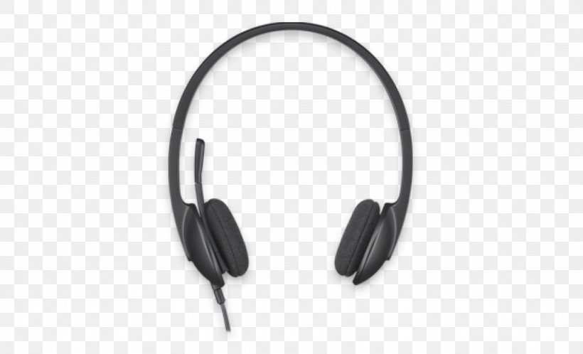 Logitech H340 Noise-canceling Microphone Headset Headphones, PNG, 1024x623px, Logitech H340, Audio, Audio Equipment, Electronic Device, Headphones Download Free