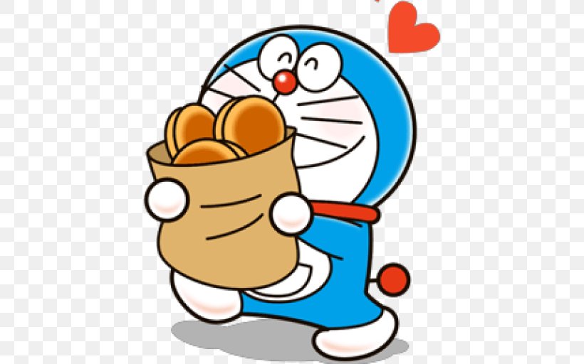 Dorayaki Doraemon Pancake Image Hello Kitty, PNG, 512x512px, Dorayaki, Area, Artwork, Beak, Cartoon Download Free