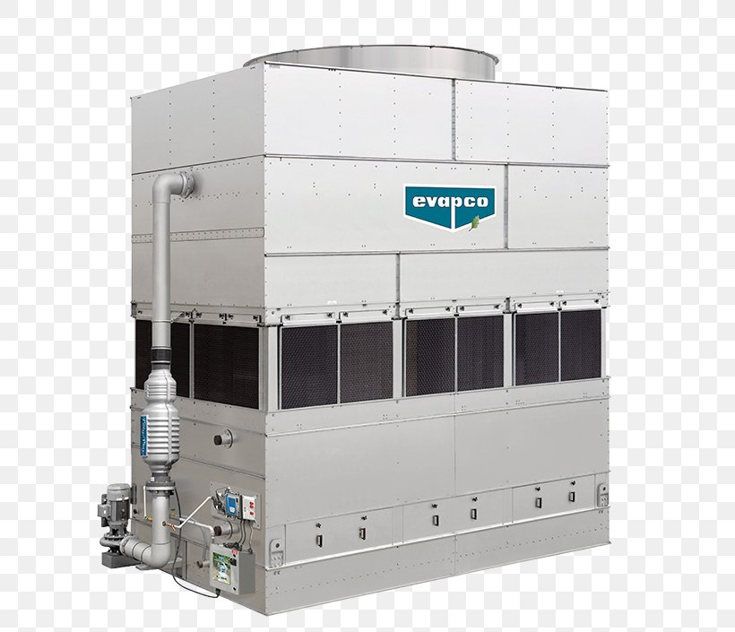 Evaporative Cooler Cooling Tower Evapco, Inc. Refrigeration Draft, PNG, 705x705px, Evaporative Cooler, Centrifugal Fan, Coil, Compressor, Condenser Download Free