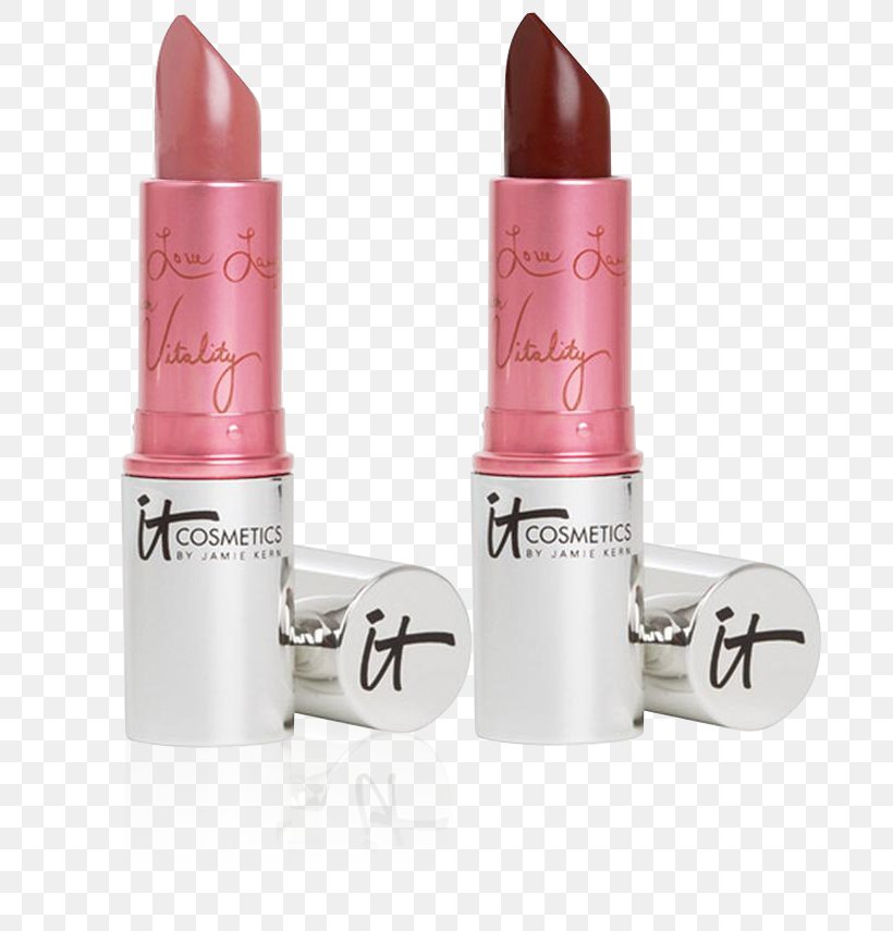 IT Cosmetics Vitality Lip Flush 4-in-1 Reviver Lipstick Stain Lip Balm Lip Gloss, PNG, 717x855px, Lipstick, Antiaging Cream, Avon Products, Concealer, Cosmetics Download Free