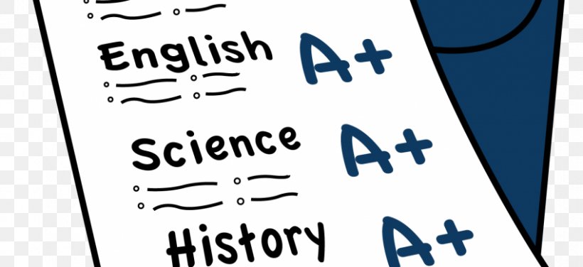 Report Card The Leon M. Goldstein High School For The Sciences Student Elementary School, PNG, 850x390px, Report Card, Academic Term, Area, Banner, Blue Download Free