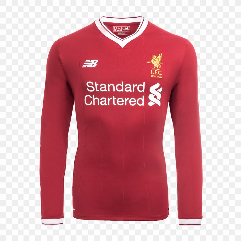 2017–18 Liverpool F.C. Season T-shirt Sleeve Jersey, PNG, 1600x1600px, Liverpool Fc, Active Shirt, Brand, Clothing, Emre Can Download Free