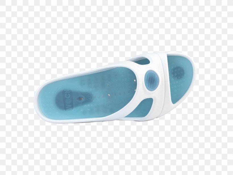 Blue Slipper White Shoe, PNG, 2267x1700px, Blue, Aqua, Computer Hardware, Electric Blue, Foot Download Free