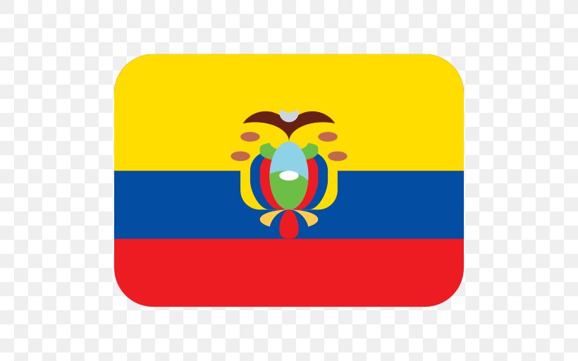 Flag Of Ecuador Flag Of Peru, PNG, 512x512px, Ecuador, Crest, Emoji, Flag, Flag Of Ecuador Download Free