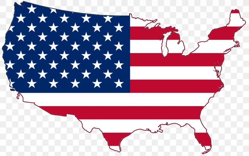 Flag Of The United States Map Clip Art, PNG, 1024x643px, United States, Area, Flag, Flag Of The United States, Map Download Free