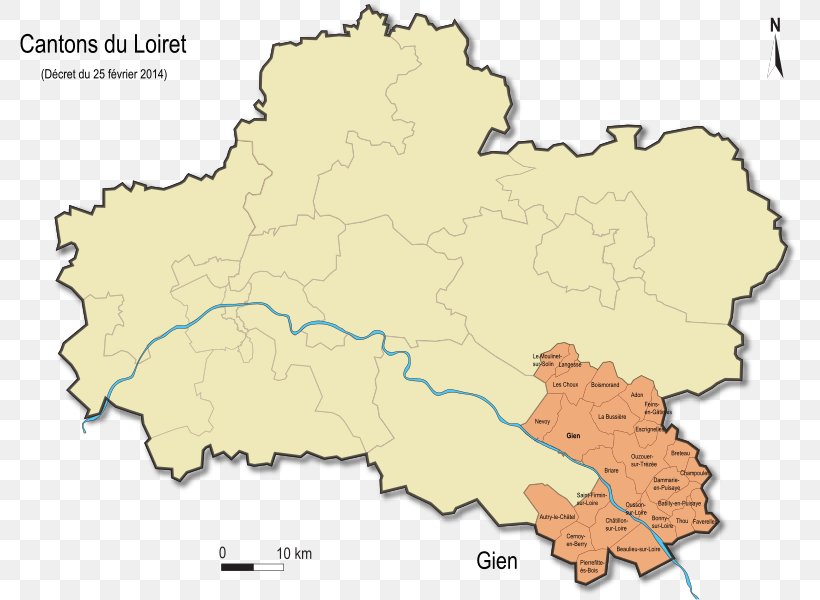 Gien Bellegarde, Loiret Canton Of Briare Map, PNG, 780x600px, Gien, Administrative Division, Area, Bellegarde Loiret, Briare Download Free