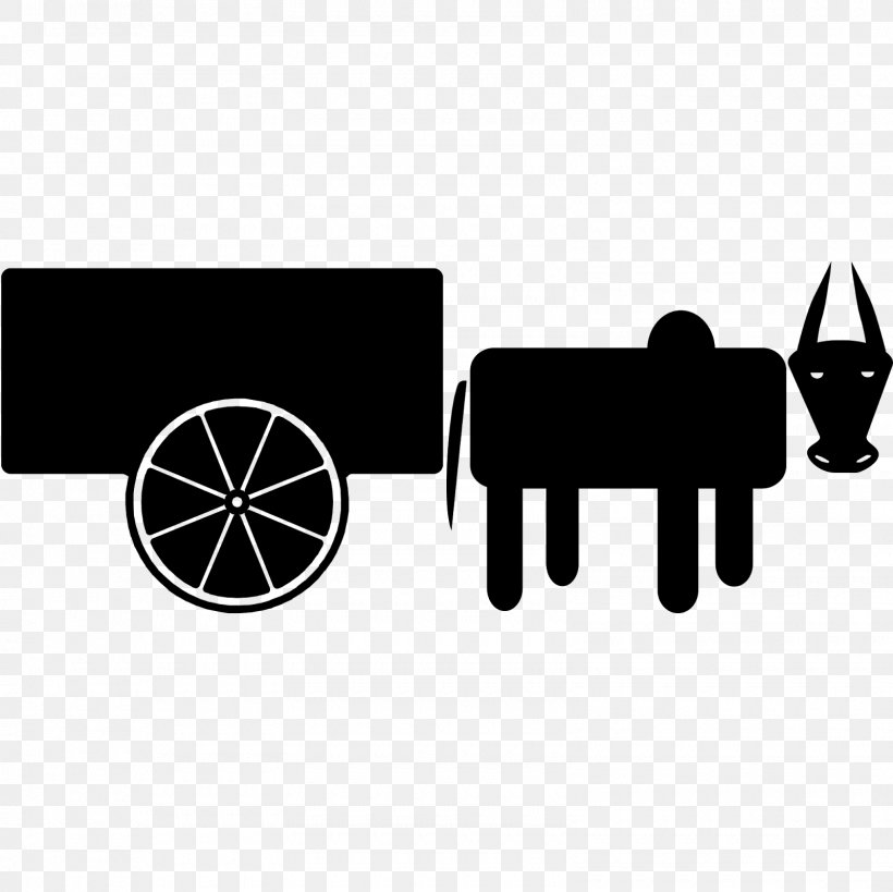 Ox Cattle Bullock Cart Horse, PNG, 1600x1600px, Cattle, Agriculture, Black, Black And White, Brand Download Free