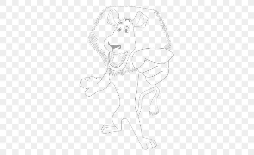 Whiskers Lion Bear Line Art Sketch, PNG, 500x500px, Watercolor, Cartoon, Flower, Frame, Heart Download Free