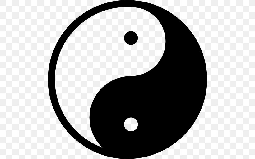 Yin And Yang Symbol Traditional Chinese Medicine Taijitu Tai Chi, PNG, 512x512px, Yin And Yang, Area, Black, Black And White, Chinese Philosophy Download Free