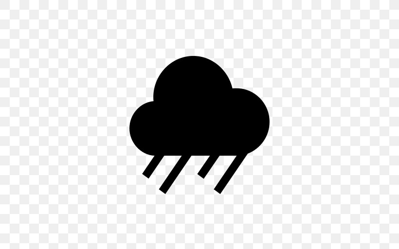 Rain Clip Art, PNG, 512x512px, Rain, Black, Black And White, Cloud, Heart Download Free