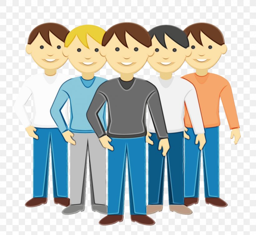 Group Of People Background, PNG, 1102x1011px, Watercolor, Boy, Cartoon, Community, Conversation Download Free