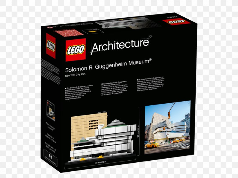 LEGO 21035 Architecture Solomon R. Guggenheim Museum Lego Architecture, PNG, 1000x750px, Solomon R Guggenheim Museum, Architecture, Brand, Building, Construction Set Download Free
