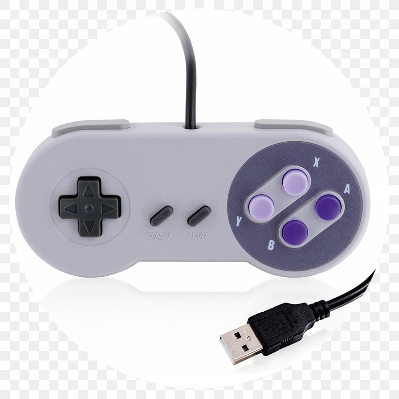 Super Nintendo Entertainment System Nintendo 64 Joystick Game Controllers Gamepad, PNG, 1600x1600px, Super Nintendo Entertainment System, Computer, Computer Component, Controller, Electronic Device Download Free