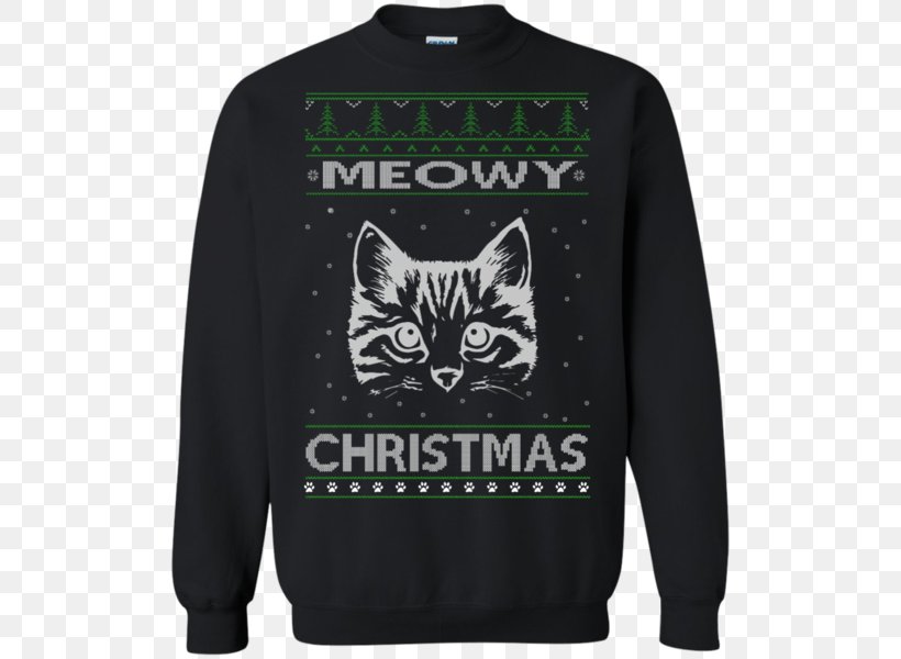 T-shirt Hoodie Sweater Christmas Jumper, PNG, 600x600px, Tshirt, Active Shirt, Black, Bluza, Brand Download Free