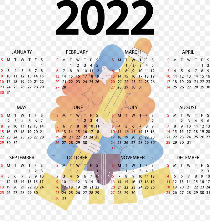 Calendar System Calendar Year Sunday Calendar Week, PNG, 2849x3000px, Watercolor, Annual Calendar, Calendar, Calendar System, Calendar Year Download Free