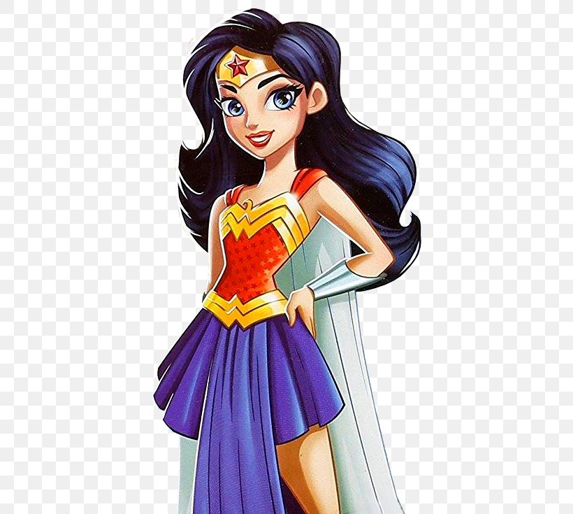 DC Super Hero Girls Wonder Woman Harley Quinn Batgirl Carol Danvers, PNG, 395x735px, Watercolor, Cartoon, Flower, Frame, Heart Download Free