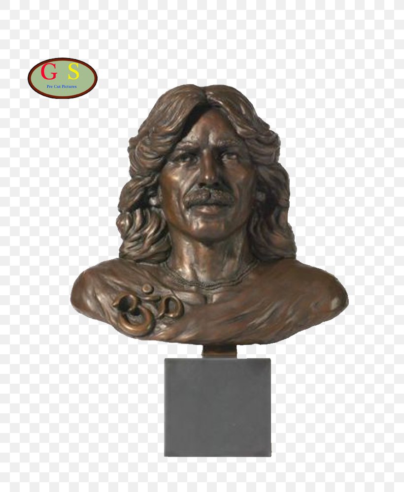 George Harrison Bust Bronze Sculpture Statue, PNG, 800x1000px, Watercolor, Cartoon, Flower, Frame, Heart Download Free