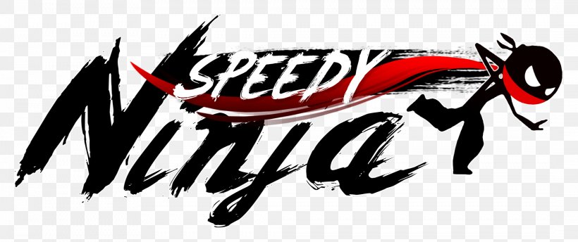 Logo Speedy Ninja Graphic Design, PNG, 2132x895px, Logo, Art, Artwork, Brand, Fictional Character Download Free