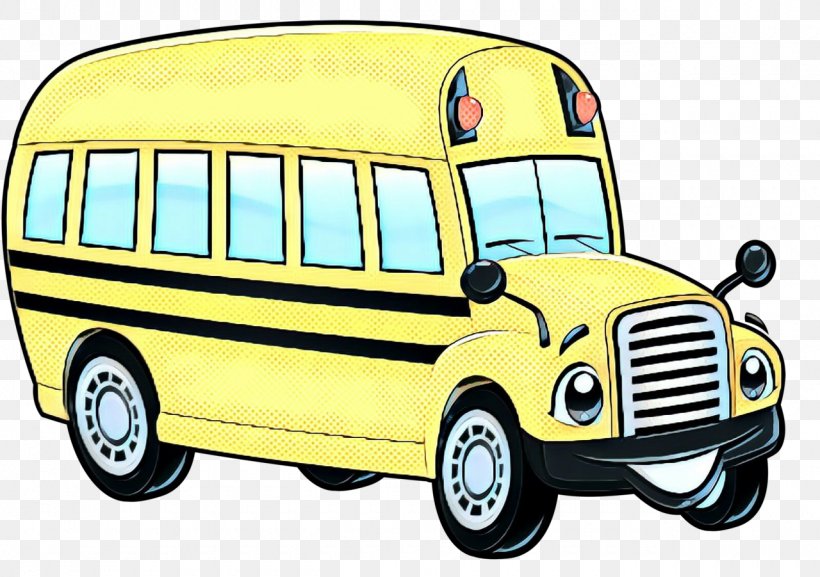 Cartoon School Bus, PNG, 1280x901px, Pop Art, Bus, Car, Cartoon, Coach Download Free
