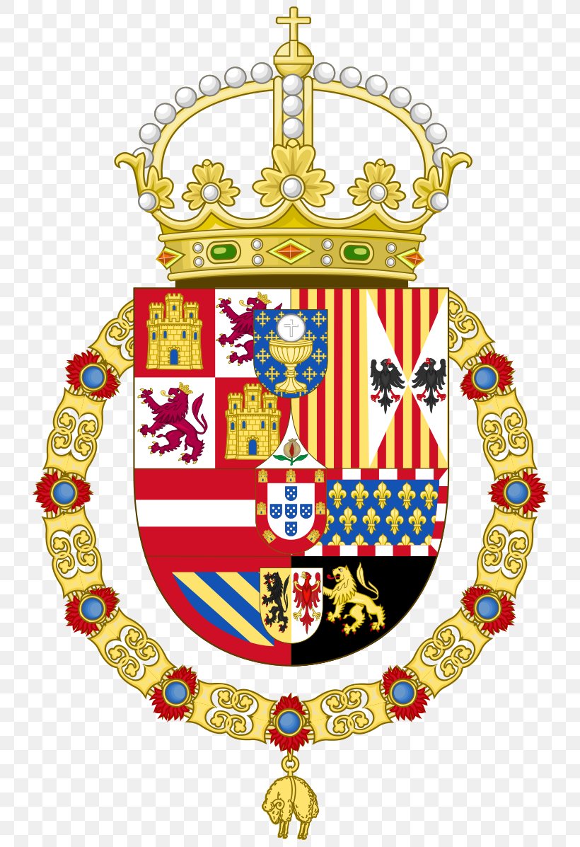Coat Of Arms Of Spain Coat Of Arms Of The King Of Spain Monarch, PNG, 758x1197px, Coat Of Arms Of Spain, Charles Ii Of Spain, Charles V Holy Roman Emperor, Coat Of Arms, Coat Of Arms Of The King Of Spain Download Free
