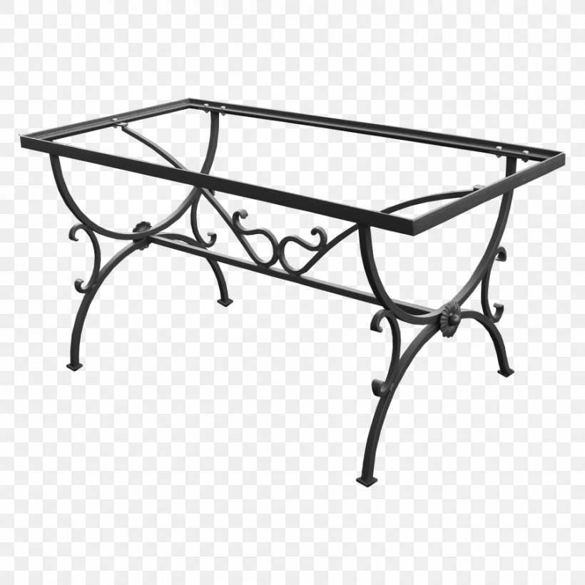 Table Wrought Iron Furniture Living Room, PNG, 900x900px, Table, Chair ...