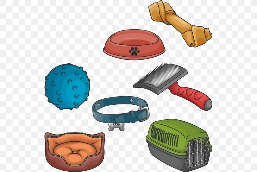 Vector Painted Pet Supplies, PNG, 535x547px, Dog, Cage, Clip Art, Dog Bite, Dog Toys Download Free