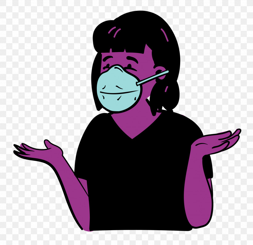 Woman Medical Mask Coronavirus, PNG, 2500x2424px, Woman, Cartoon, Character, Coronavirus, Male Download Free