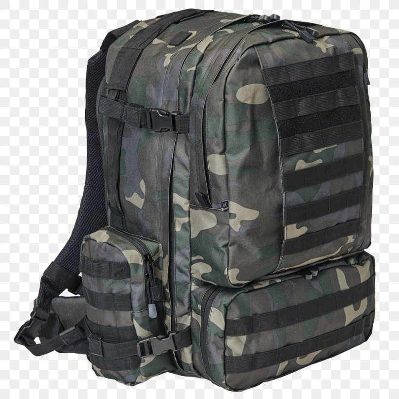 Backpack Brandit US Cooper M Bag Olive Military Camouflage, PNG, 975x975px, Backpack, Bag, Baggage, Black, Camouflage Download Free