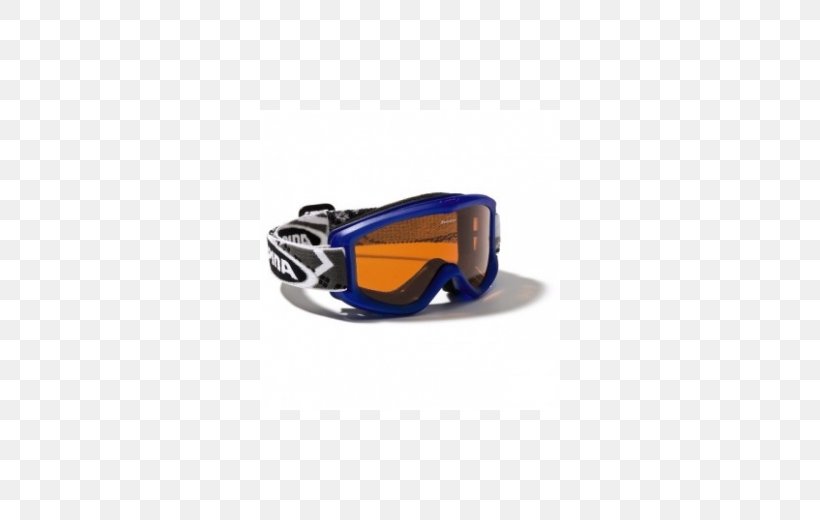 Goggles Gafas De Esquí Sunglasses, PNG, 520x520px, Goggles, Alpina, Blue, Cobalt Blue, Electric Blue Download Free