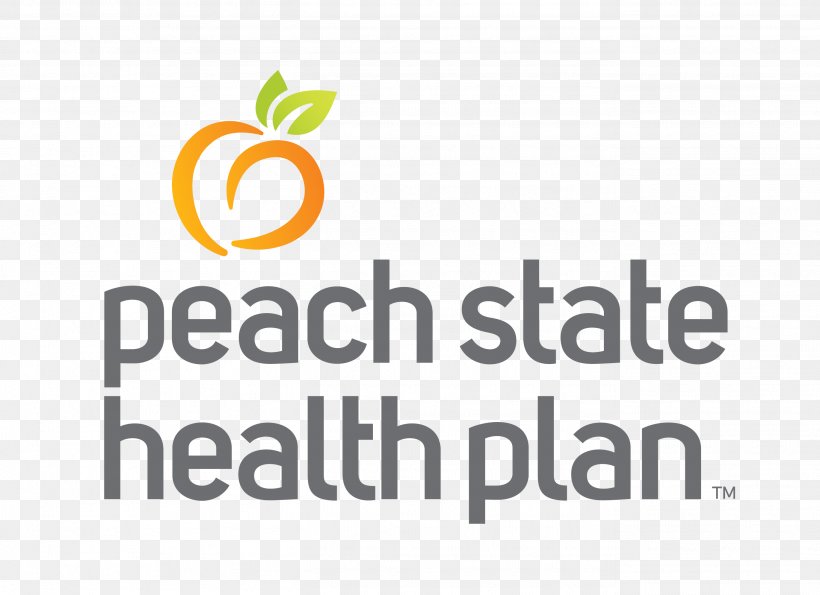Logo Health Insurance Peach County, Georgia Brand, PNG, 2737x1988px, Logo, Brand, Centene Corporation, Fruit, Georgia Download Free