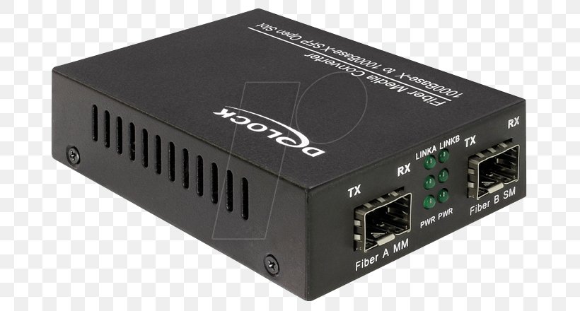 Electrical Cable Small Form-factor Pluggable Transceiver Fiber Media Converter Gigabit Interface Converter Gigabit Ethernet, PNG, 700x440px, Electrical Cable, Cable, Electronic Device, Electronics, Electronics Accessory Download Free