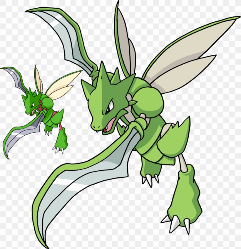 Scyther Pikachu National Dex Raichu Image, PNG, 966x1000px, Scyther, Artwork, Celebi, Dragon, Fictional Character Download Free